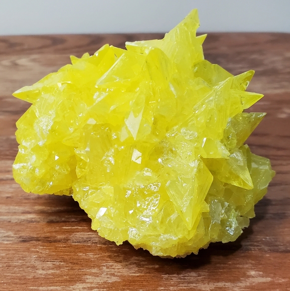 Sulfur Crystals on Matrix 0.61 lbs - Picture 6 of 17